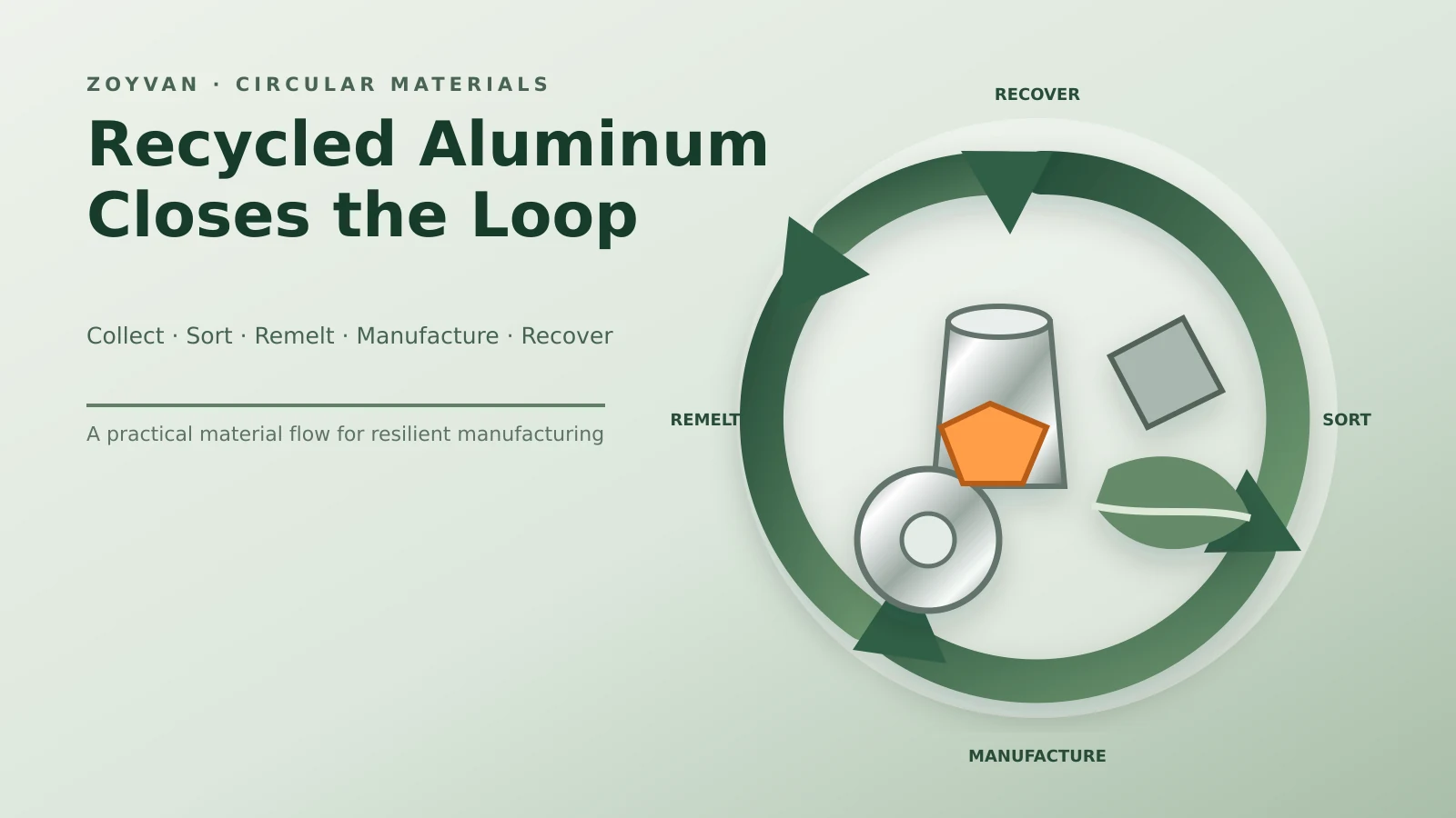Recycled Aluminum: Building a More Circular Manufacturing Loop